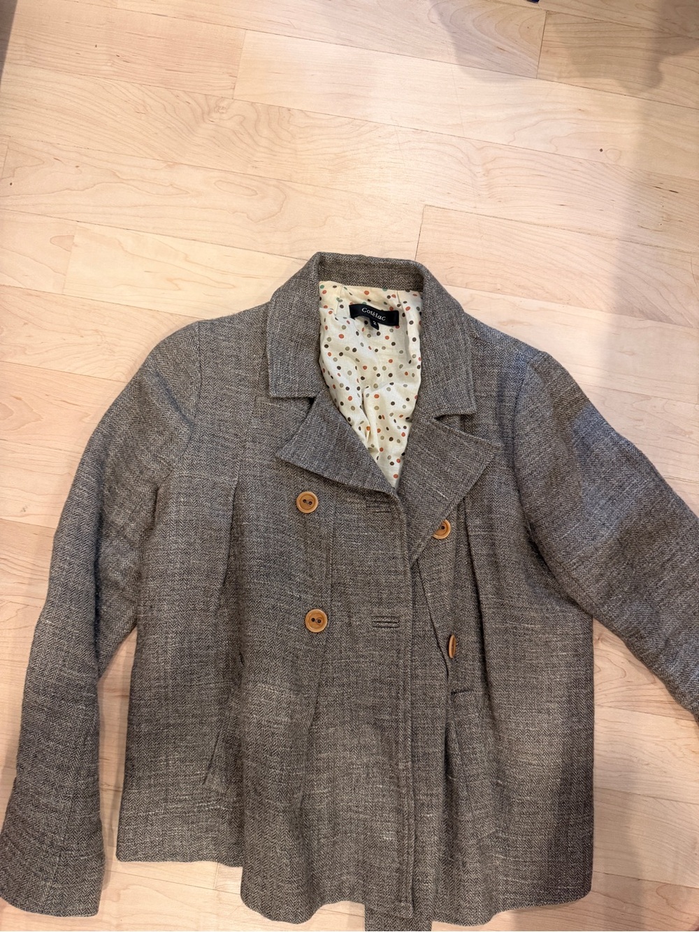 Cotelac cropped jacket